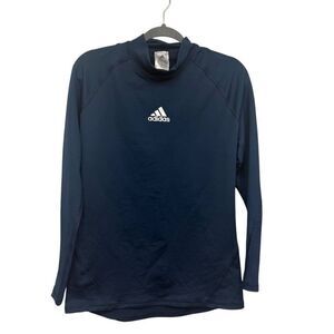 Adidas blue long sleeve shirt size large